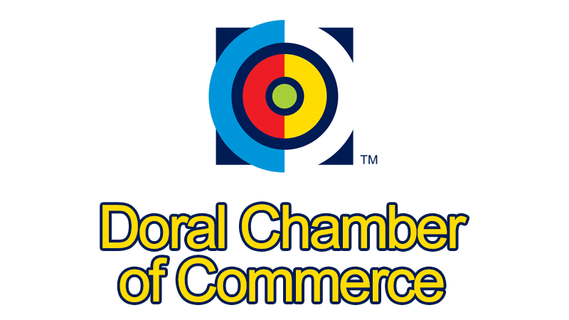Doral Chamber of Commerce - Miami's Best Chamber of Commerce. Est. 2008. Logo